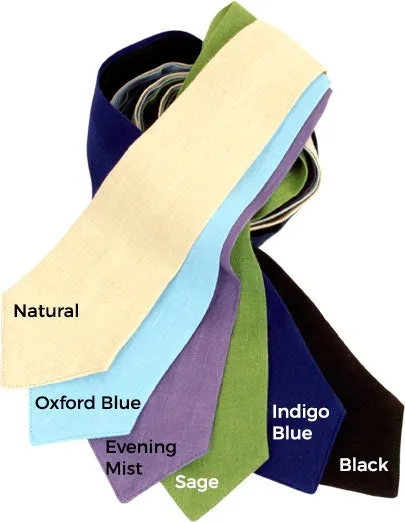 100% Organic Hemp Necktie