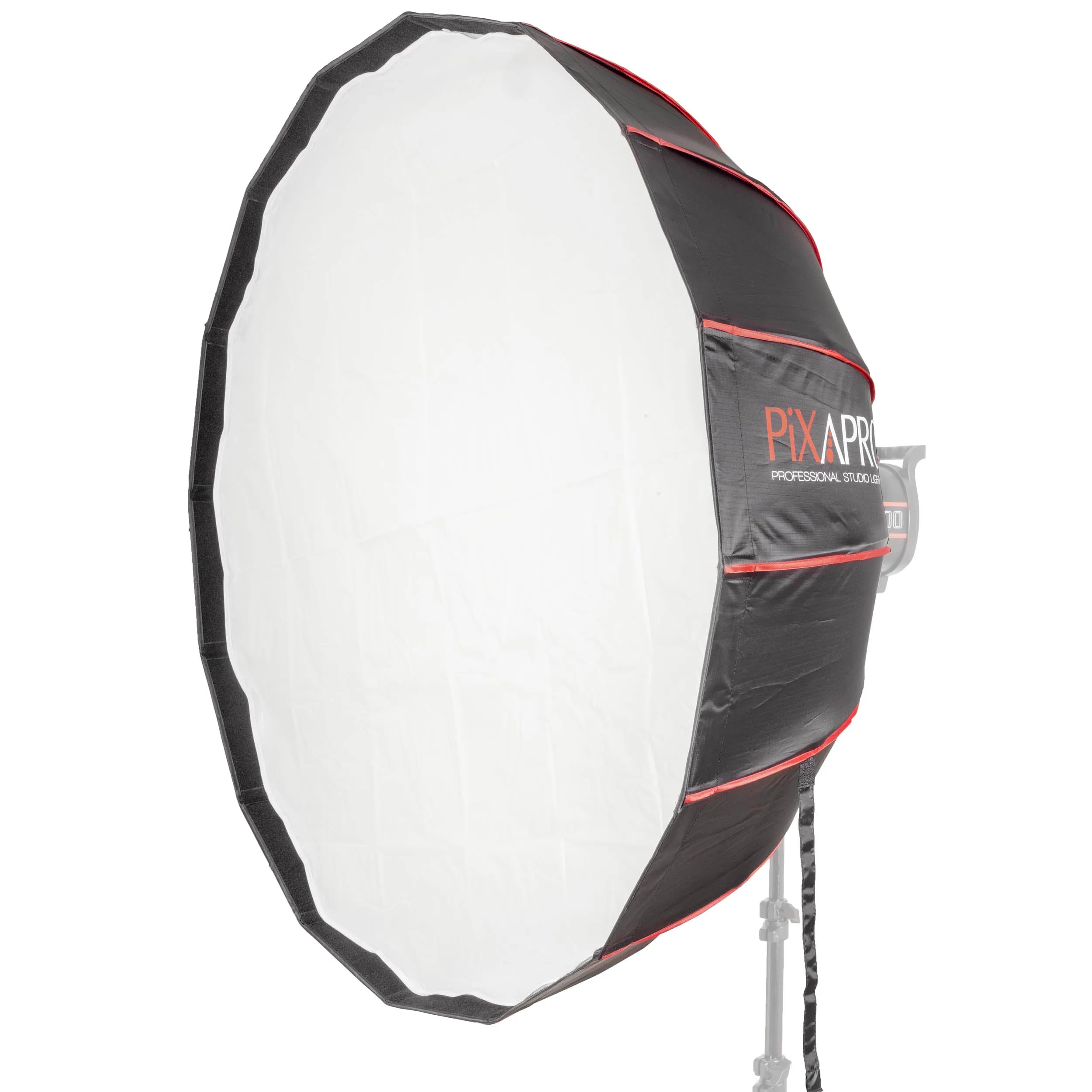 105cm (41") 16-Sided Easy-Open Portable Collapsible Silver Interior Softbox