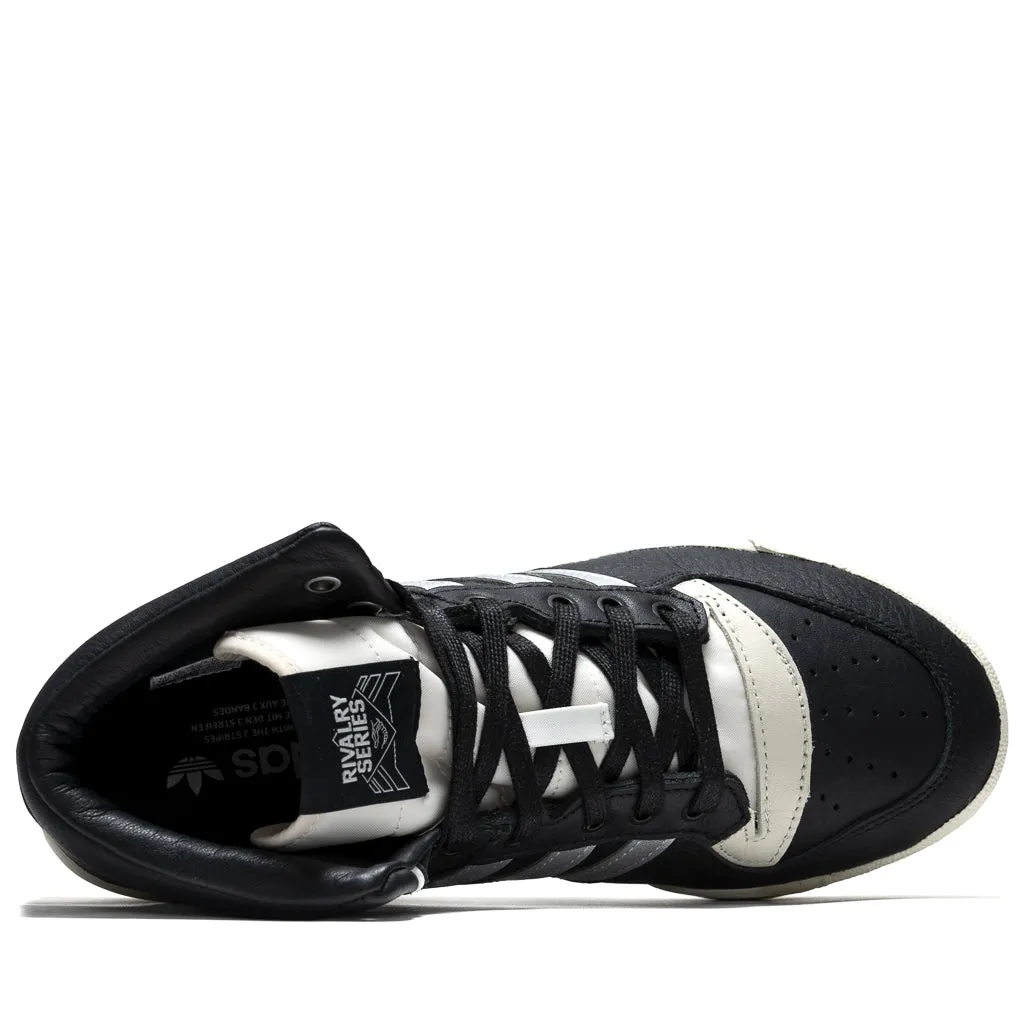 Adidas Rivalry High Consortium - Core Black/Silver Metallic