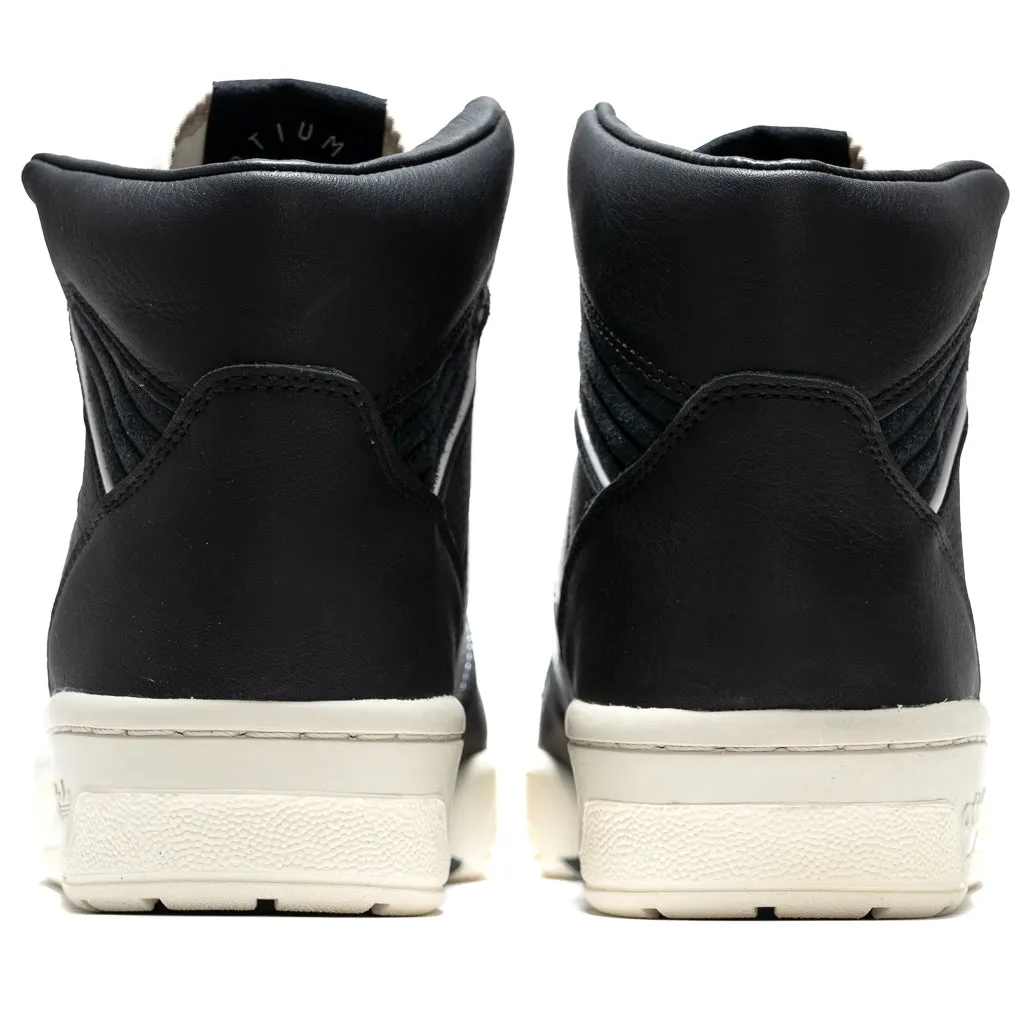 Adidas Rivalry High Consortium - Core Black/Silver Metallic