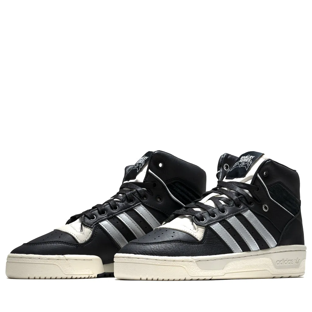 Adidas Rivalry High Consortium - Core Black/Silver Metallic