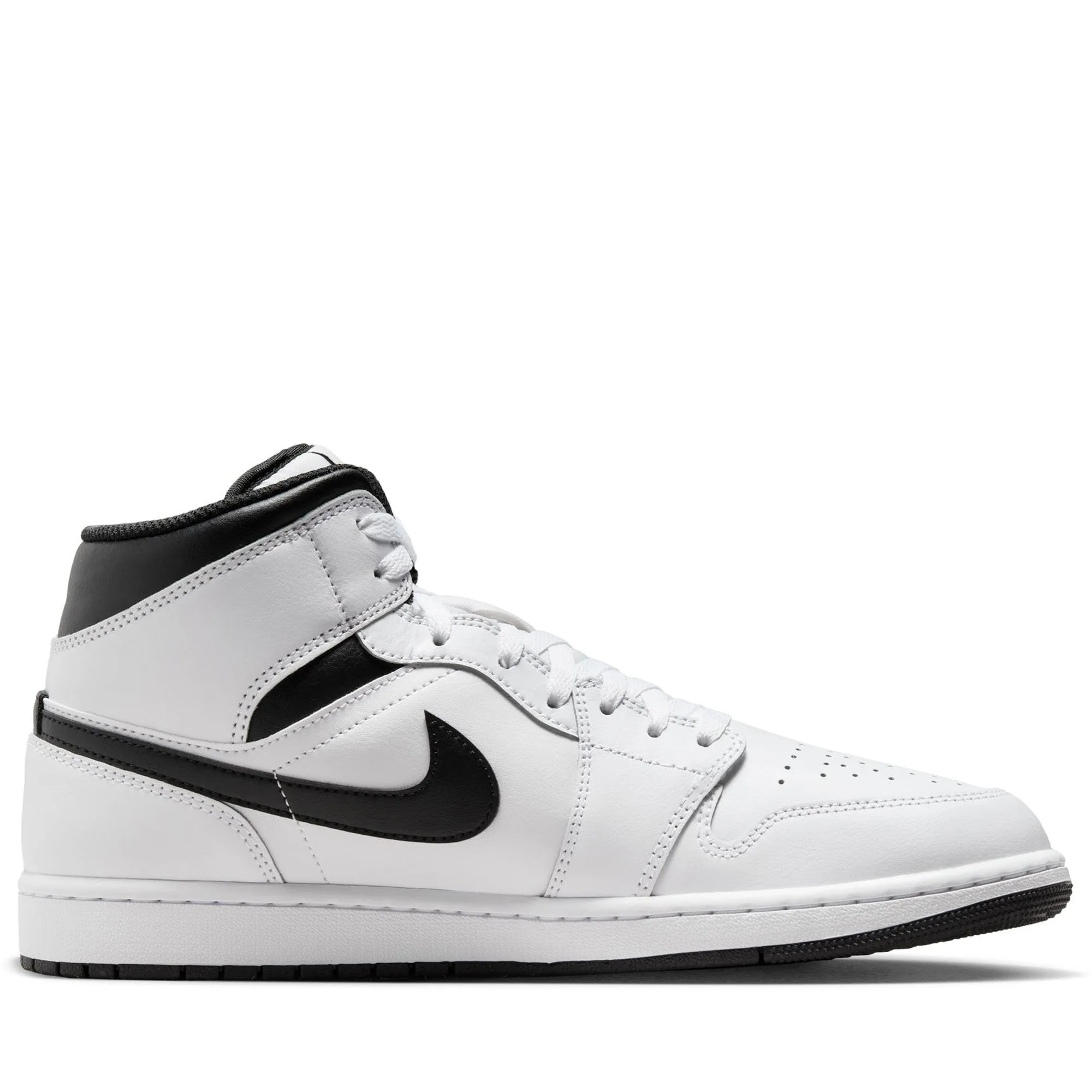 Air Jordan 1 Mid - White/Black