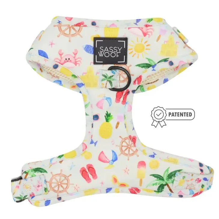 Beach Please Adjustable Dog Harness