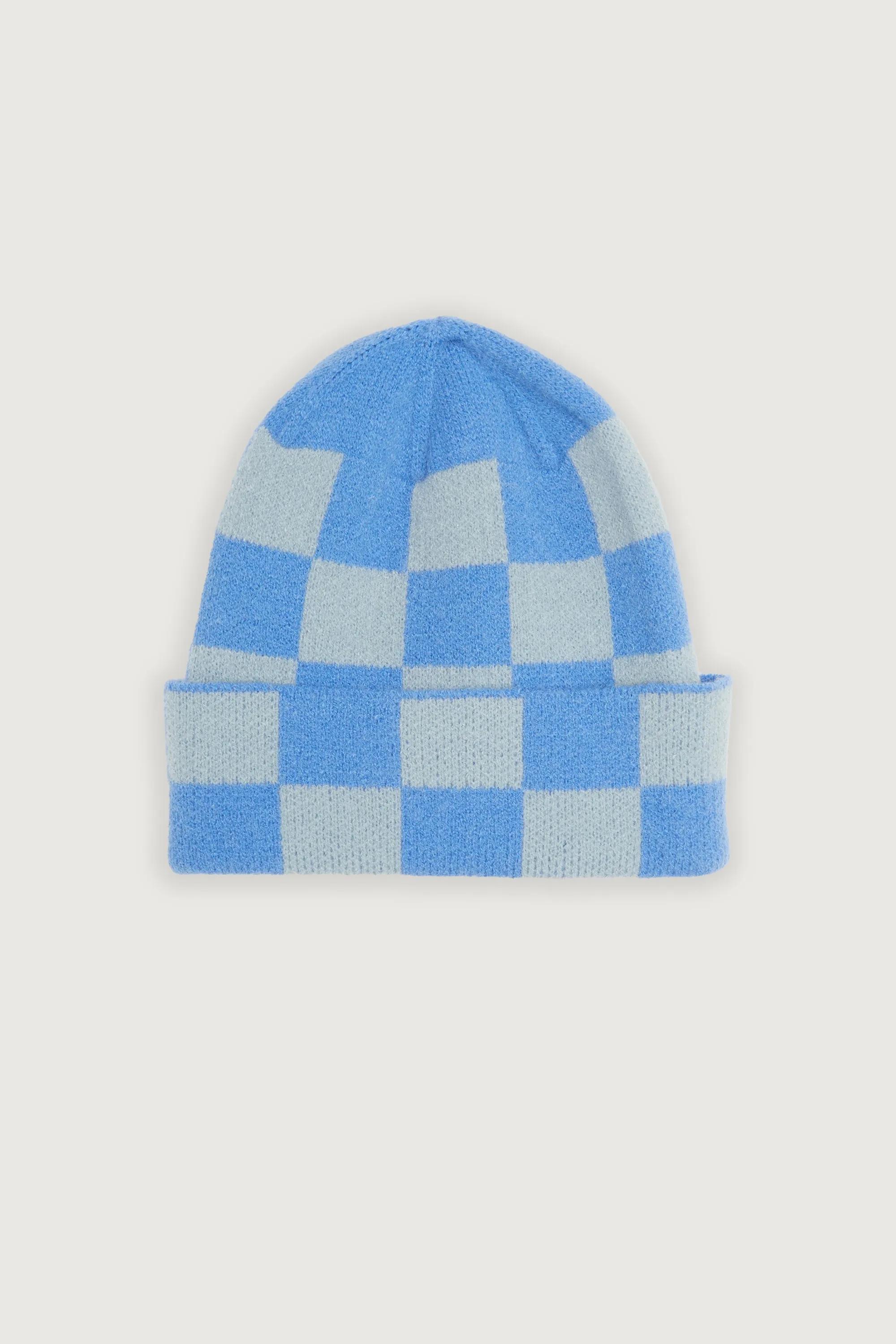 CHECKERED BEANIE