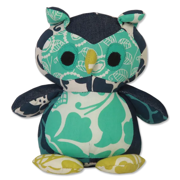 Cool Scrappy Patchwork Owl