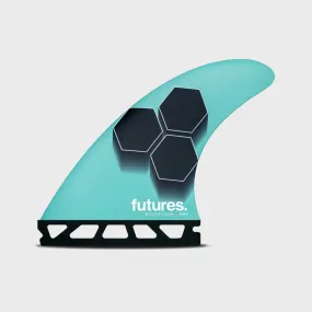 Futures AM1 Honeycomb Fins - Medium - Blue