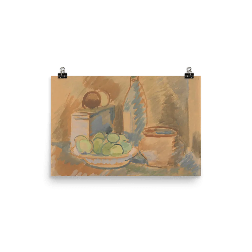 "Warm Still life (1938)" Art Print