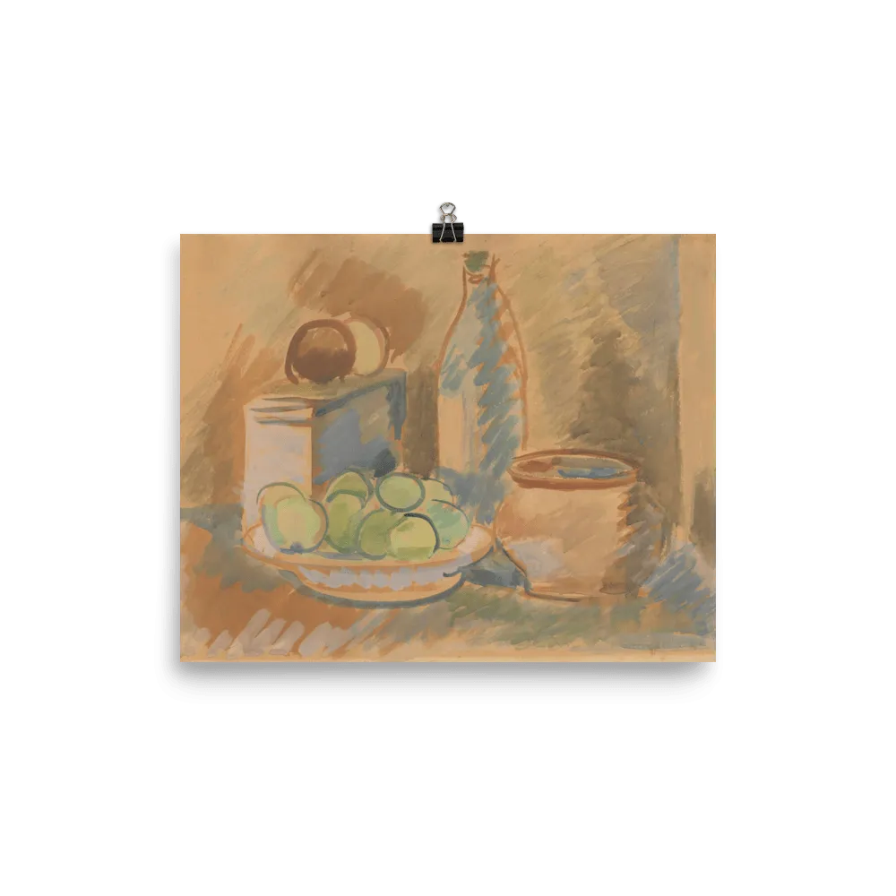 "Warm Still life (1938)" Art Print