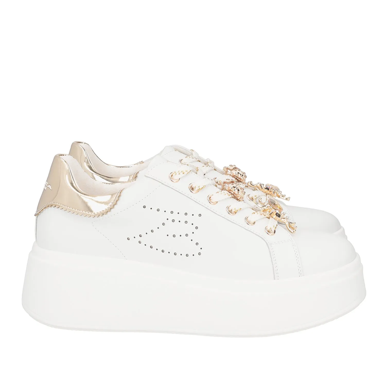 Tosca Blu Sneaker Vanity in Pelle C/Coccine