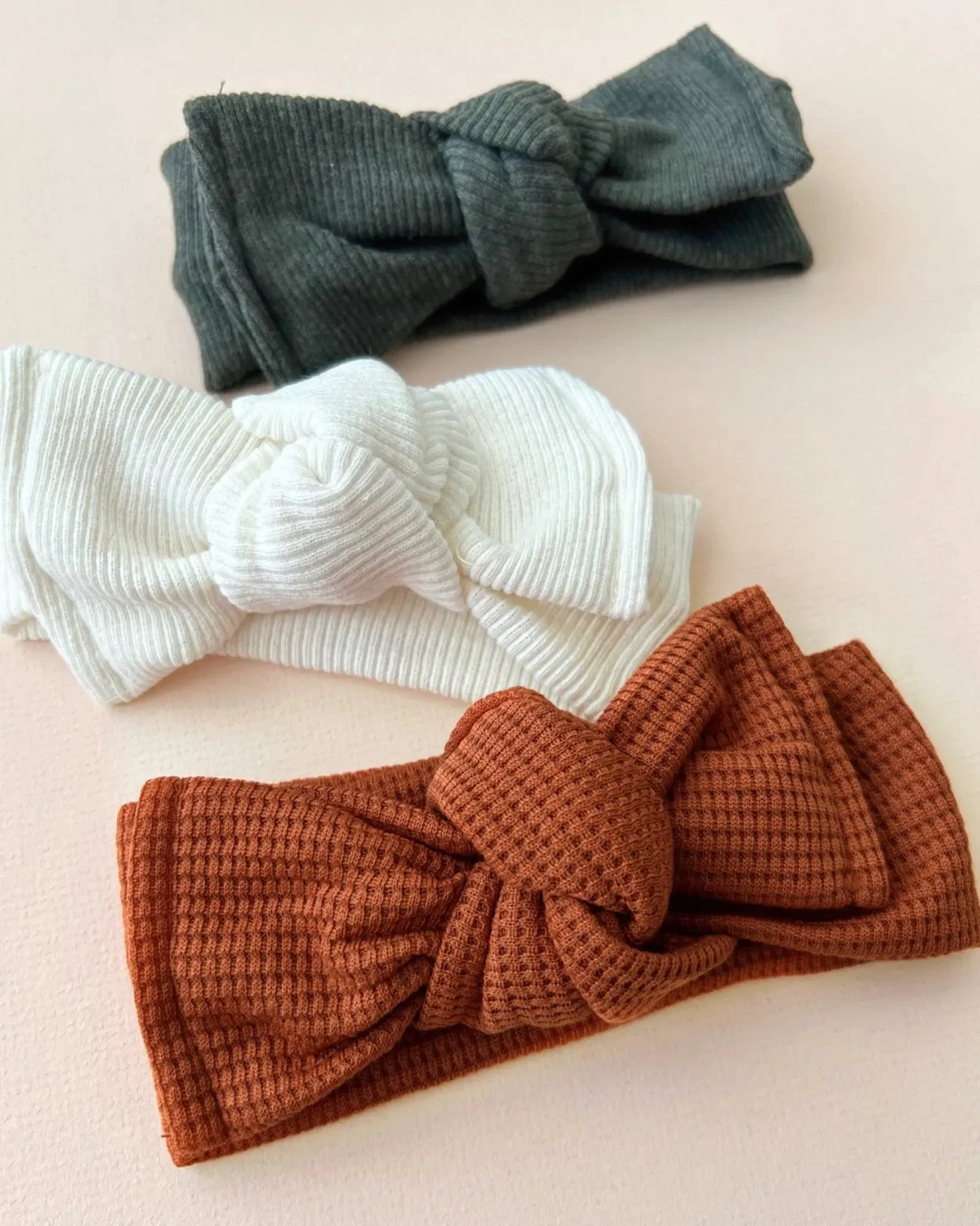 Waffle Headband | Pumpkin