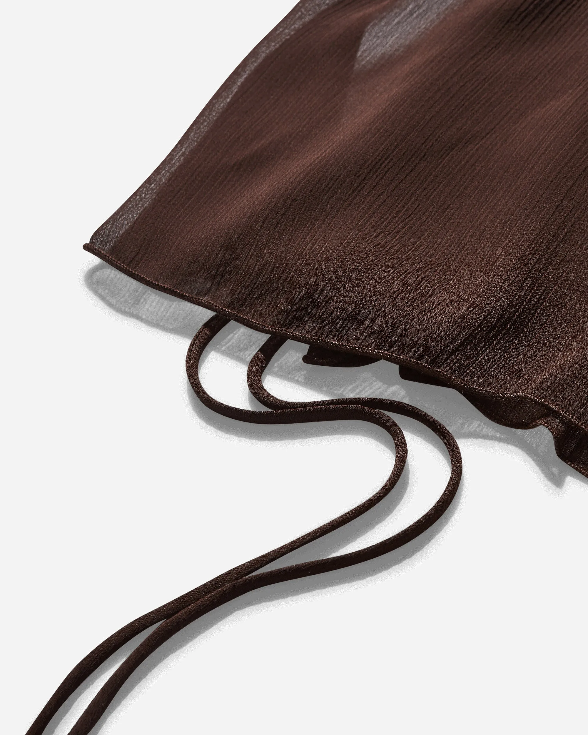 Women's Chiffon Cami Chocolate